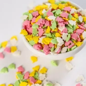 Посыпка микс фигурная и жемчуг «Солнечные зайки», 50 г.