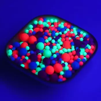 Посыпка неоновая мягкая: фиолетовая, розовая, зелёная, синяя 25 г.