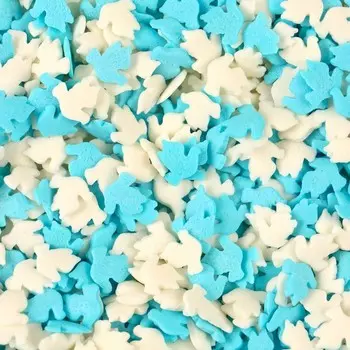 Посыпки "Голуби бело-голубые" 100г