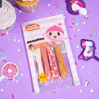 Посыпки кондитерские "Малышарики" (Нюшенька), 20 г