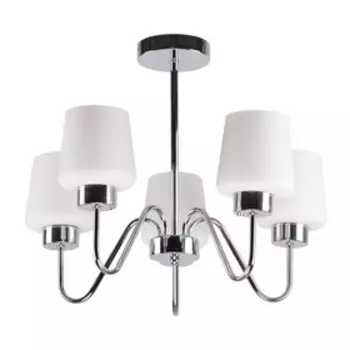 Потолочная люстра, размер 52x52x42 см, E27