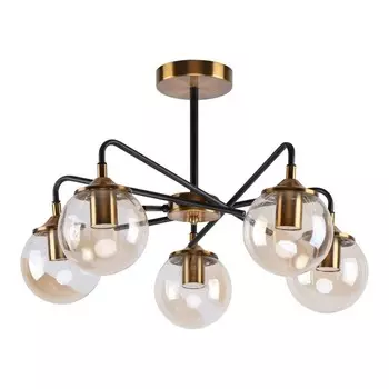 Потолочная люстра, размер 58x58x32 см, E27