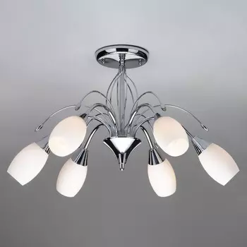 Потолочная люстра с плафонами Ginevra, 40Вт, E14, 60x60x37 см