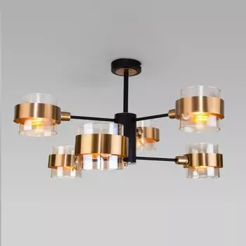 Потолочная люстра в стиле лофт Arcada, 60Вт, E14, 65x65x34,5 см