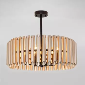 Потолочная люстра в стиле лофт Castellie, 60Вт, E14, 50x50x43 см