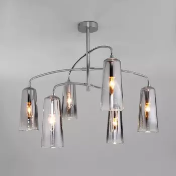 Потолочная люстра в стиле лофт Omber, 60Вт, E14, 70x70x60 см