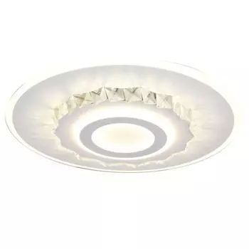 Потолочный светильник, 116Вт, LED, 47x47x5 см, цвет белый