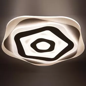 Потолочный светильник, 142Вт, LED, 50x50x5 см, цвет белый