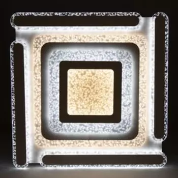 Потолочный светильник, 158Вт, LED, 50x50x5 см, цвет белый