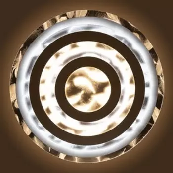 Потолочный светильник, 169Вт, LED, 50x50x5 см, цвет белый