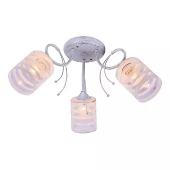 Потолочный светильник 3х60Вт E27, размер 56x56x26 см