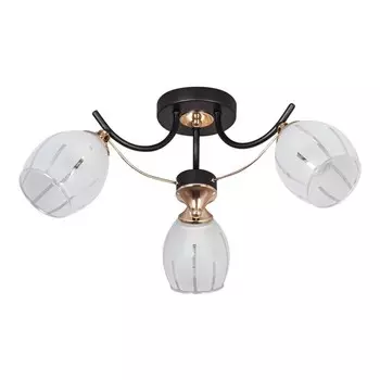 Потолочный светильник 3х60Вт E27, размер 58x58x28 см