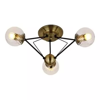 Потолочный светильник 3х60Вт E27, размер 65x65x27,5 см