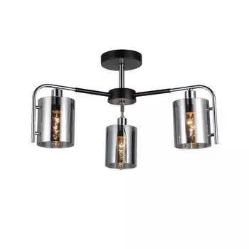 Потолочный светильник 3x40Вт E14, размер 55x55x28 см