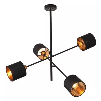 Потолочный светильник 4х40Вт Е14, размер 77x77x61 см