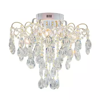 Потолочный светильник 4x60Вт E27, размер 46,5x46,5x37 см