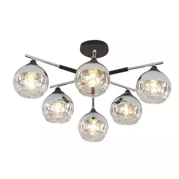 Потолочный светильник 4x60Вт E27, размер 62,5x62,5x28 см