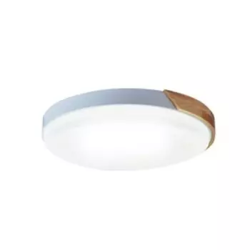 Потолочный светильник, 72Вт, LED, 45x45x4 см, цвет белый, дерево