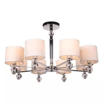 Потолочный светильник 8x40Вт E14, размер 75x75x46 см