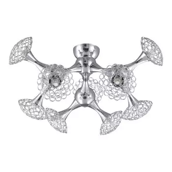 Потолочный светильник 9х40Вт G9, размер 62x62x37 см