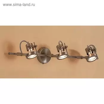 Потолочный светильник CL515631 "Терминатор" 3x50W GU10 медь 20x50x11 см