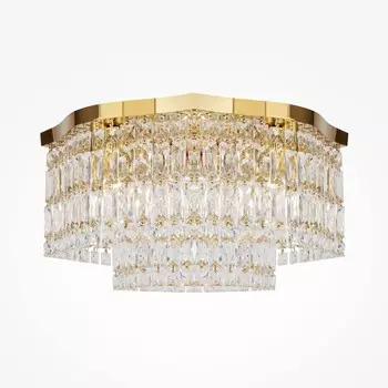 Светильник потолочный Maytoni DIA005CL-06G, 6хE14, 60Вт, 45х45х25 см, цвет золото