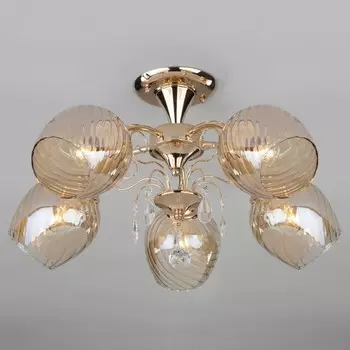 Потолочный светильник Gina, 60Вт, E27, 52x52x28 см