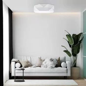 Потолочный светильник Kantoor, 60Вт, E27, 52x52x16 см