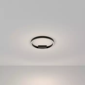 Светильник потолочный Maytoni MOD058CL-L25B4K, 1хLED, 25Вт, 40х40х3,5 см, 1200Лм, цвет чёрный