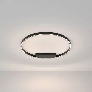 Светильник потолочный Maytoni MOD058CL-L50B4K, 1хLED, 50Вт, 80х80х3,5 см, 2400Лм, цвет чёрный