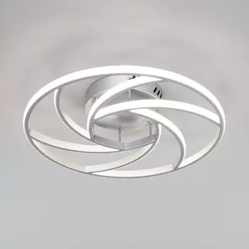 Потолочный светильник с пультом Indio, SMD, светодиодная лента, 50x50x9 см