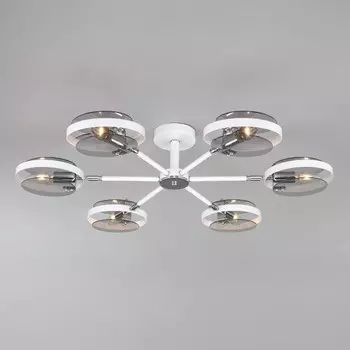 Потолочный светильник в стиле лофт Gallo, 60Вт, E14, 85x85x18,5 см