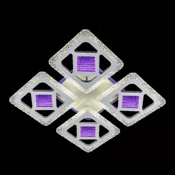 Потолочный светодиодный светильник ЭкономСвет, размер 43x43x8 см