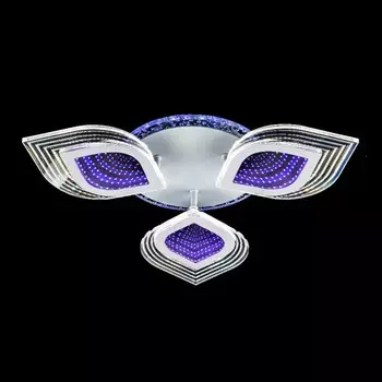 Потолочный светодиодный светильник ЭкономСвет, размер 50x50x8 см