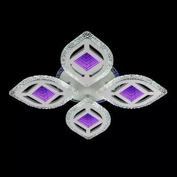 Потолочный светодиодный светильник ЭкономСвет, размер 56x56x8 см