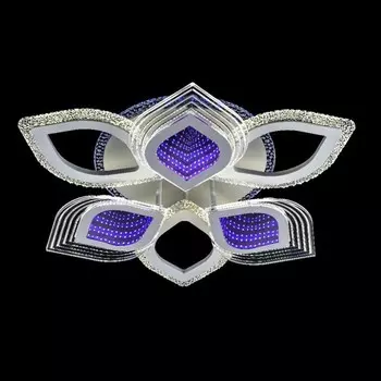 Потолочный светодиодный светильник ЭкономСвет, размер 62x62x12 см