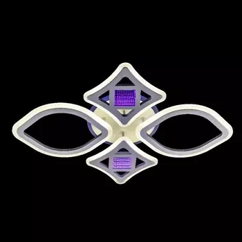 Потолочный светодиодный светильник ЭкономСвет, размер 70x70x8 см