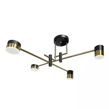 Потолочный светодиодный светильник, размер 60x60x32 см