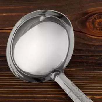 Поварешка для казана узбекская 42 см, диаметр 10 см с деревянной ручкой