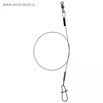 Поводок AFW 7 нитей, диаметр 0.3 мм, тест 14 кг, 20 см, 3 шт.