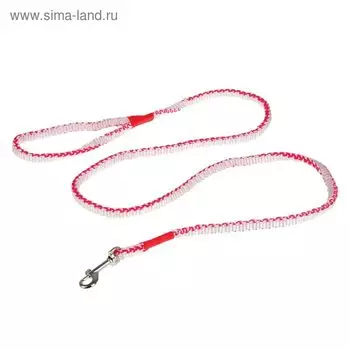 Поводок капроновый круглый Зооник, 1,5 м х 0,8 см, микс цветов