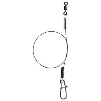 Поводок стальной AFW, 7 нитей, диаметр 0.3 мм, тест 14 кг, 15 см, 3 шт.