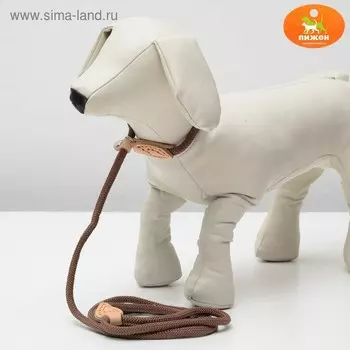 Ринговка для собак, 1500.6 см, коричневая