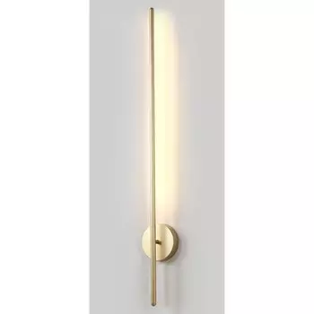 Поворотный настенный светильник Crystal Lux, Verde 3721/415, LED, 1х15 Вт, 4х12 см, цвет золотой