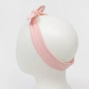 Повязка для девочки, цвет розовый, размер 46-47