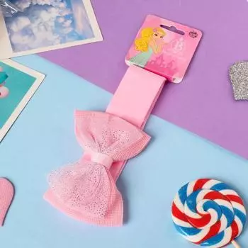 Повязка для волос «Модница», сверкание, 10.56.5 см, розовая