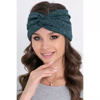 Повязка женская «Градо люрэ изумруд», размер 56