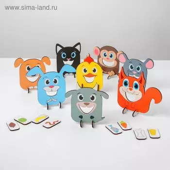 Познавательная игра «Кто что ест»