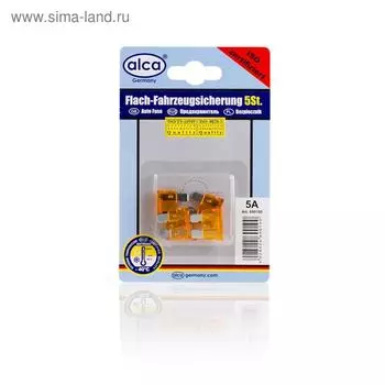Предохранитель флажковый 5А, 5шт, ALCA
