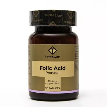 "Пренатал Фолиевая плюс" TETRALAB, 90 таблеток по 310 мг
